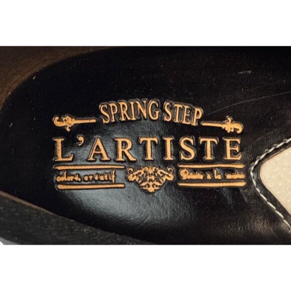 L'Artiste by Spring Step Women's Burbank Clog Leather Size 41 - Picture 9 of 11